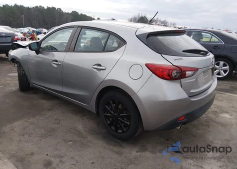 2016 Mazda Mazda3 I Sport из США, поврежденный, VIN JM1BM1J76G1341258